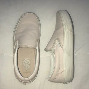 Pastel Pink Slip-on Vans